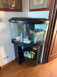 Acquario Sera 130 litri con mobile