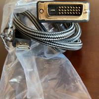 Cavo monitor, da DVI-D a Hdmi 1.80 Metri.