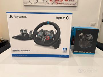 Volante Logitech G29 PS4 PS5 e PC Volante+Cambio