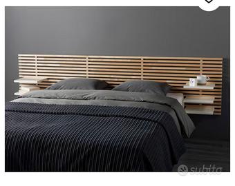 testata letto Mandal Ikea 