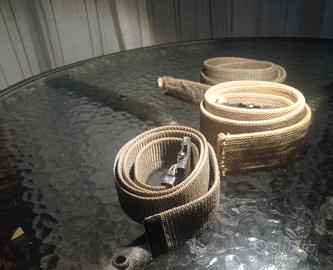 Tre cinture Marina militare autentiche, vintage 