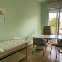 Camera in studio medico avviato