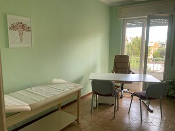 Camera in studio medico avviato