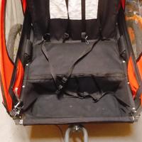 passeggino rimorchio per bicicletta 