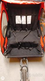 passeggino rimorchio per bicicletta 