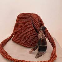 Borsa Clutch all'uncinetto 