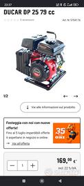 motopompa 4 tempi 