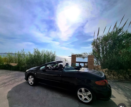 Peugeot 307cc incidentata solo laterale sinistro