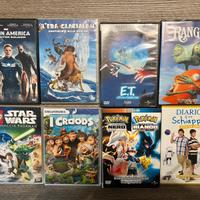 Lotto 8 DVD animazione e azione