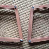 Tendiracchetta vintagein legno