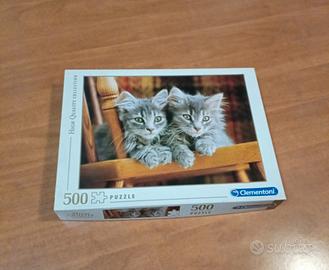 puzzle gattini della  Clementoni 