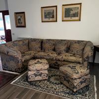 Divano componibile in seta