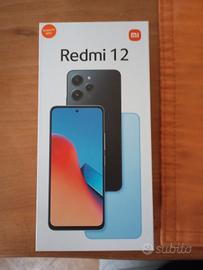 Redmi 12 azzurro nuovo 8 GB RAM 256 GB memoria