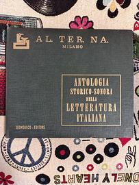 antologia storico sonora della letteratura italian