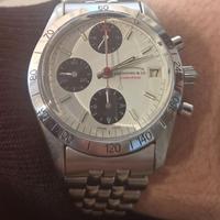 Eberhard Champion Lemania 5100 con scatola or.