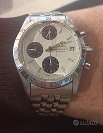 Eberhard Champion Lemania 5100 con scatola or.