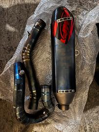 Fmf 4.1 + collettori Titanio