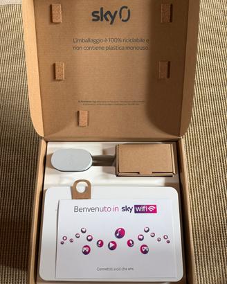 Modem internet fibra Sky