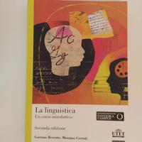 Libro "La linguistica - Un corso introduttivo"