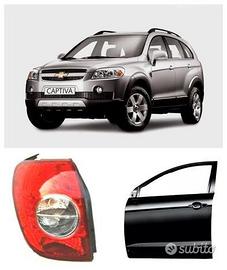Chevrolet Captiva frontale cofano paraurti fanale