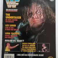 WWF WWE Magazine wrestling vintage luglio 1993