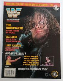 WWF WWE Magazine wrestling vintage luglio 1993