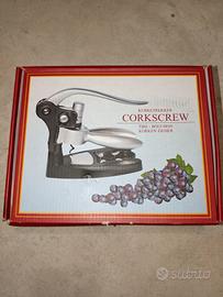 Set apribottiglie cavatappi Corkscrew 