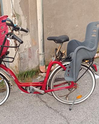 Bici con seggiolini