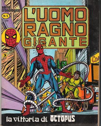 L'UOMO RAGNO GIGANTE CORNO DAL N 5 AL N 41