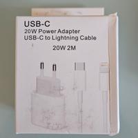 Caricabatterie 20W USB-C to Lighting 2M