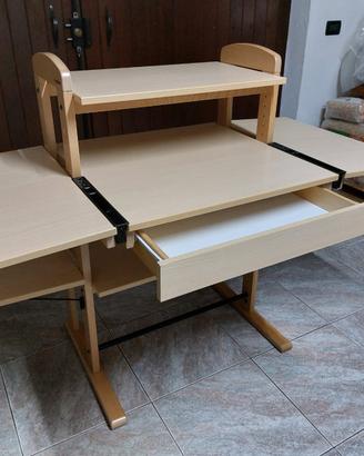Scrivania mobile portacomputer Foppapedretti