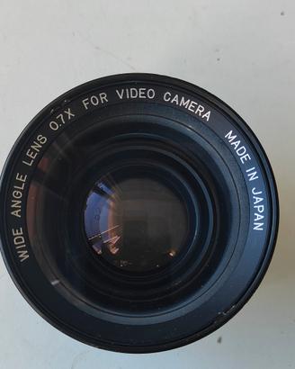 grandangolo per videocamera