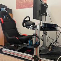 Postazione di guida Simxpro R80 + sedile