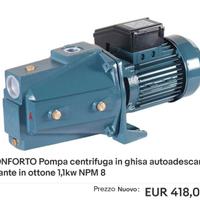 Elettropompa Conforto NPM 8 1.5 Hp No Pedrollo 