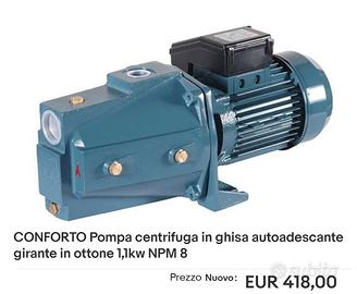 Elettropompa Conforto NPM 8 1.5 Hp No Pedrollo 