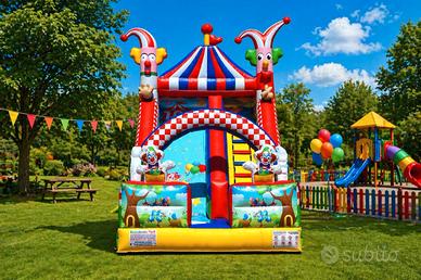 Scivolo Gonfiabile per Baby Parking e Sala Feste