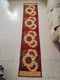 Tappeto/passatoia floreale 