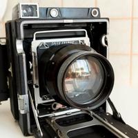 Graflex Speed Graphic con Aero Ektar 178mm 2.5