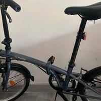 Bici pieghevole BTWIN 120 grigia