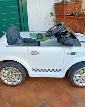 Macchinetta bimbo Mini Cooper decappot. a batteria