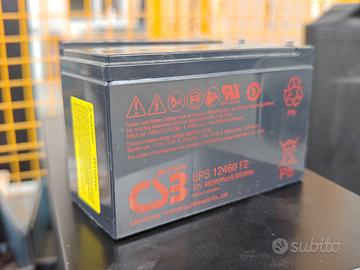 Batteria al Piombo Sigillata CSB UPS 12460