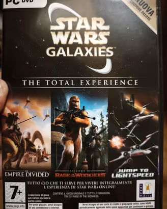 Star wars galaxies Total experience PC dvd