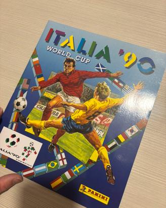 Album Panini mondiali Italia 90 Anastatica