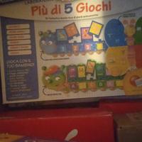 Gioco in scatola didattico più di 5 giochi