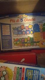 Gioco in scatola didattico più di 5 giochi