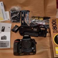 Nikon 810e PERFETTA con Battery Grip Pottix BG-D80