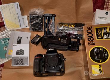 Nikon 810e PERFETTA con Battery Grip Pottix BG-D80