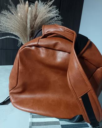 Zaino UX in Similpelle – Zaino Elegante Marrone