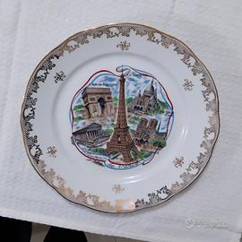 PiattoSouvenir de Paris Porcellaine de luxe France