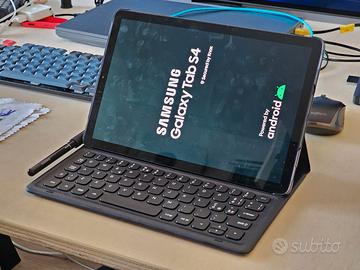 Galaxy Tab S4 (10.5", LTE) con cover e tastiera